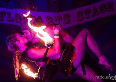 Los Angeles Fire Performer Duo
