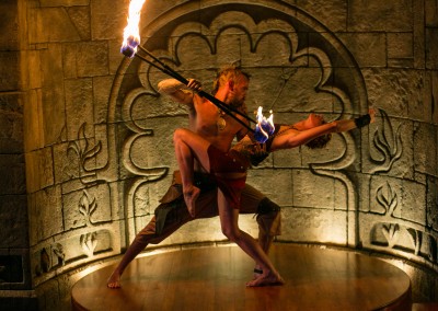 Envision Festival Fire Dancer Duet