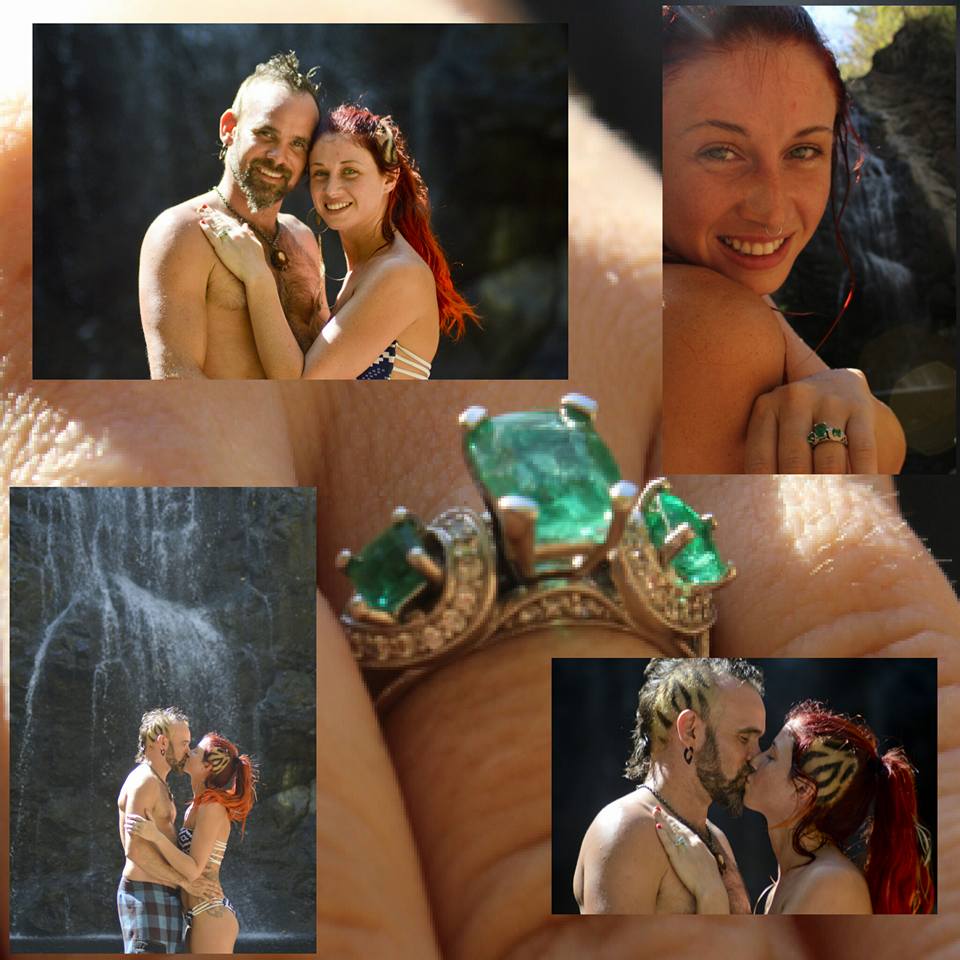 fire dance duet wedding engagement Costa rica fire dance retreat