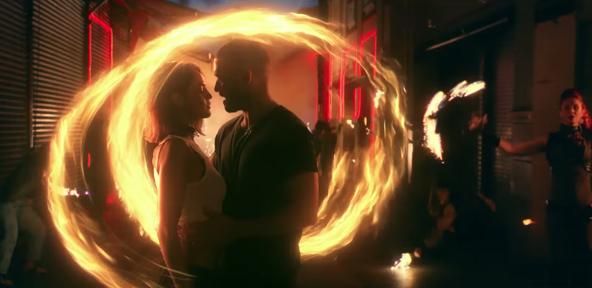 Justin Timberlake Fire Dancers in the Music Video Supplies. Los Angeles Fire Dancing Performance
