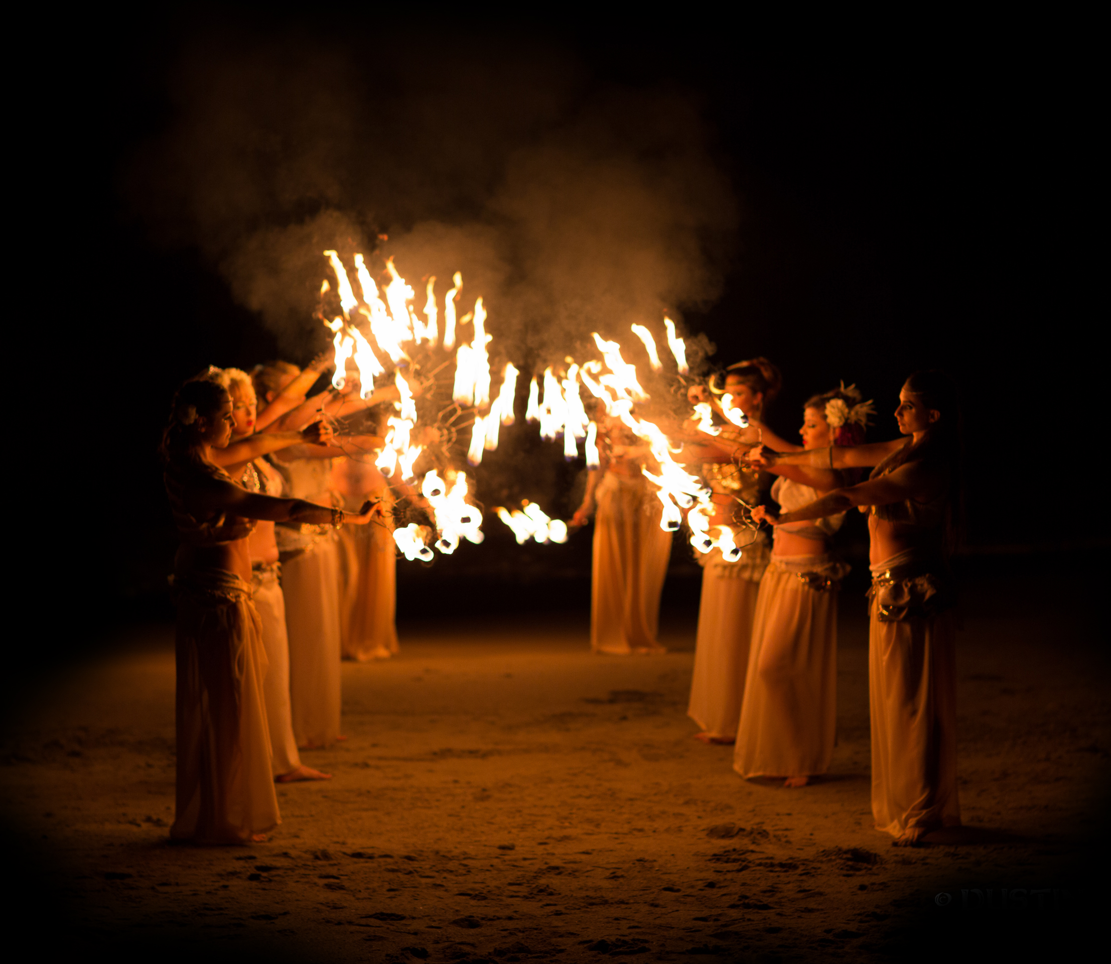 Los Angeles Fire dancers dancer performers entertainment event design New York Miami